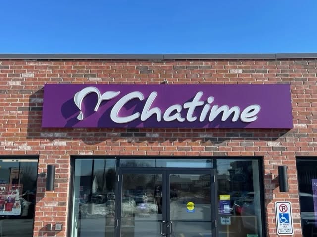 Another chatime store! Beautiful channel letters @chatimecanada